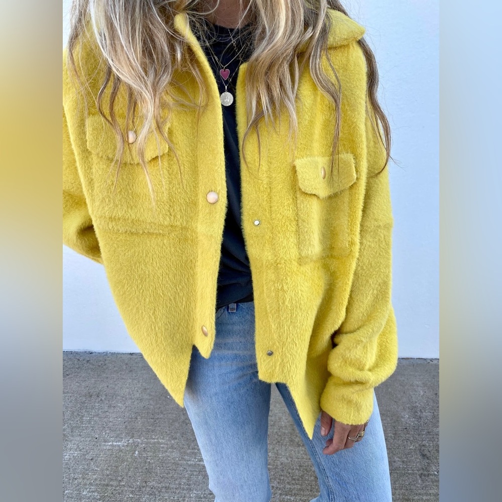 ASCOT + HART Faux Fur Shacket